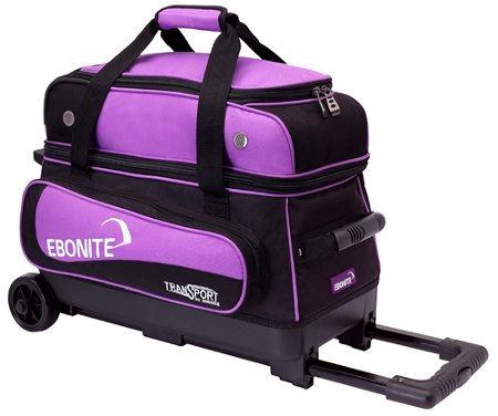 Ebonite Transport Double Roller Black/Purple Main Image
