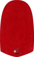 Dexter Red Leather Oversized Slide Sole (S4) MAIN Image