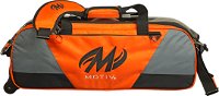 Motiv Ballistix Triple Tote Tangerine Bowling Bags