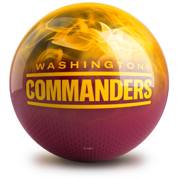 KR Strikeforce NFL on Fire Washington Commanders Ball Alt Image