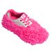 Review the Brunswick Fun Shoe Covers Fuzzy Pink
