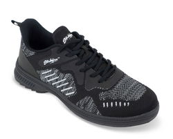 KR Strikeforce Mens Admiral Black/Grey Right Hand Bowling Shoes