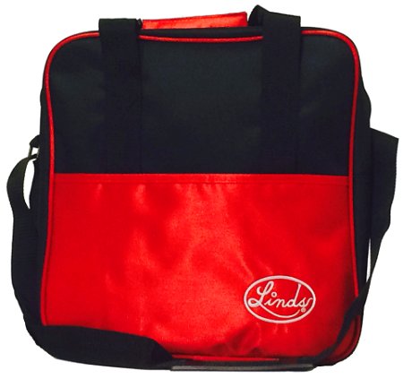 Linds Basic Single Tote Blk/Red Main Image