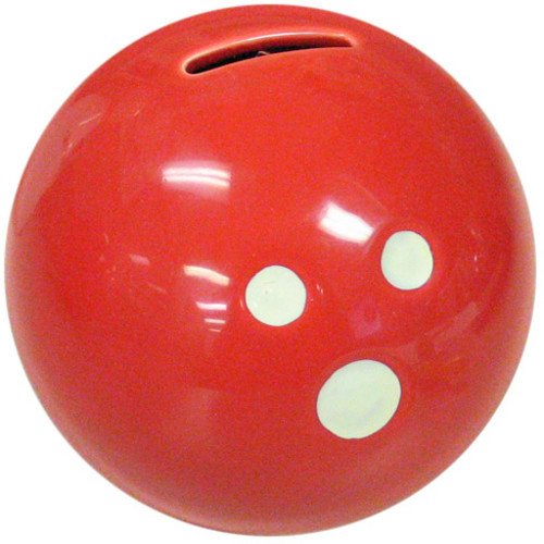 Ceramic Bowling Ball Bank-Red Main Image