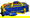 Trending Product : Vise 3 Ball Clear Top Roller/Tote Blue/Yellow