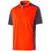 Review the Holloway Mens Division Polo Orange/Carbon
