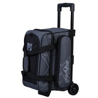 KR Strikeforce Hybrid X Double Roller Charcoal Bowling Bags