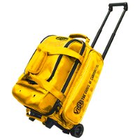 Vise 2 Ball Economy Roller Yellow Bowling Bags
