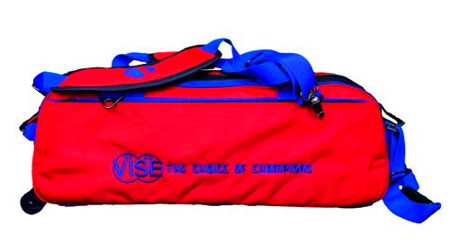 Vise 3 Ball Clear Top Roller/Tote Red/Blue Main Image
