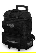 Shop Top Selling Bowling Bags like the Storm Streamline 4 Ball Blackout Roller Carbon/Black