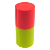 Turbo Duo-Color Urethane Thumb Solid Orange/Yellow