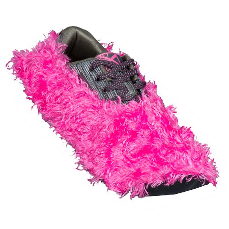 KR Strikeforce Fuzzy Shoe Cover Pink Main Image