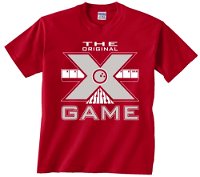 Exclusive bowling.com Original X Game TShirt Red