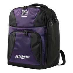 KR Strikeforce Strike Pack Single Ball & Shoe Backpack Purple Bowling Bags