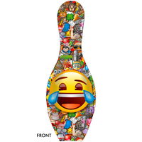 OnTheBallBowling Bowling Emoji Laugh-Cry Pin MAIN Image