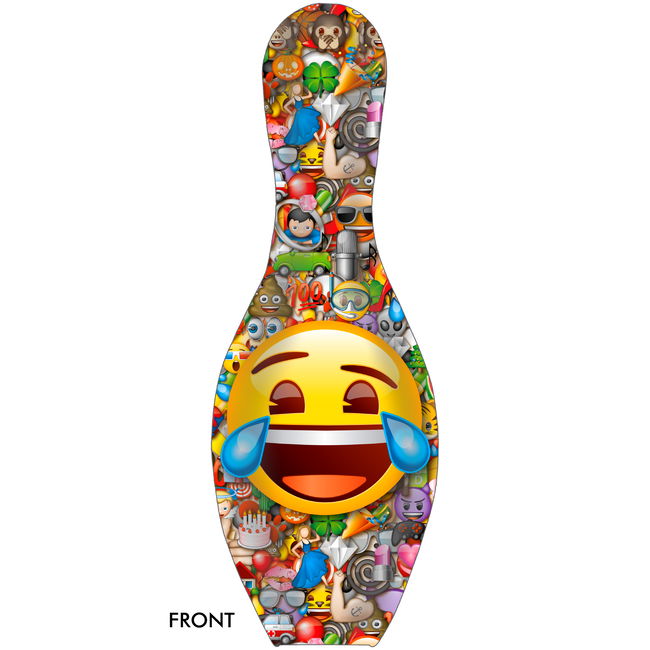OnTheBallBowling Bowling Emoji Laugh-Cry Pin MAIN Image - Main Image