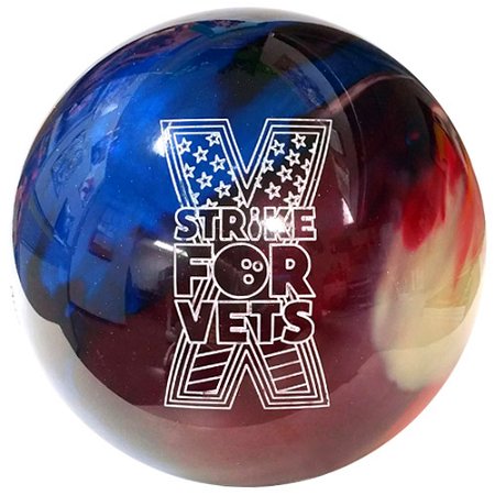 Ebonite Cyclone Strike for Vets Blue/Red Sparkle Main Image