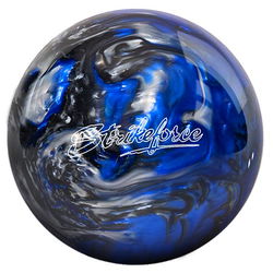 KR Strikeforce Polyester Blue/Black/Silver Bowling Balls