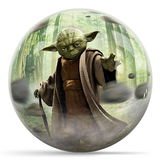 Disney/Cartoon Bowling Gear Item for Kids: KR Strikeforce Star Wars Yoda in Forest
