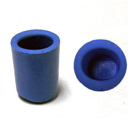 Vise Silicone Smooth Oval Grip Blue Main Image