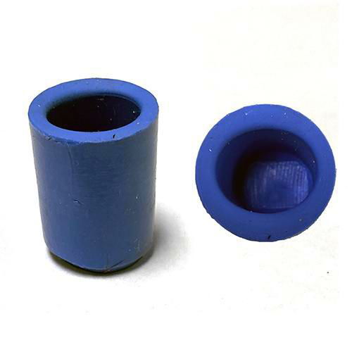 Vise Silicone Smooth Oval Grip Blue MAIN Image - Main Image