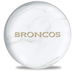 OnTheBallBowling NFL Denver Broncos White Marble Ball Alt Image