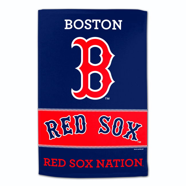 MLB Towel Boston Red Sox 16X25 MAIN Image - Main Image