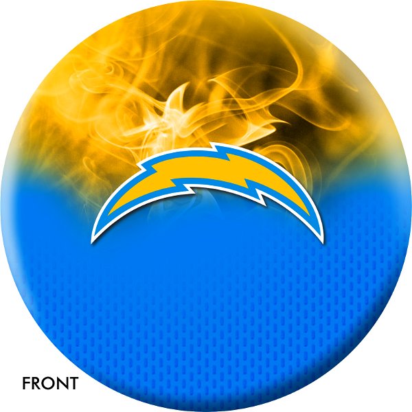 KR Strikeforce NFL on Fire Los Angeles Chargers Ball Main Image