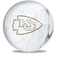 OnTheBallBowling NFL Kansas City Chiefs Marble Ball MAIN Image