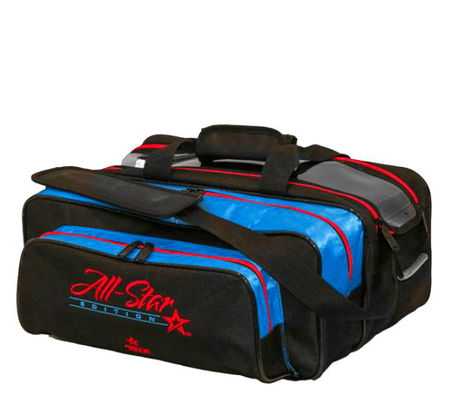 Roto Grip 2 Ball Carryall Competitor Tote Black/Red/Blue Main Image