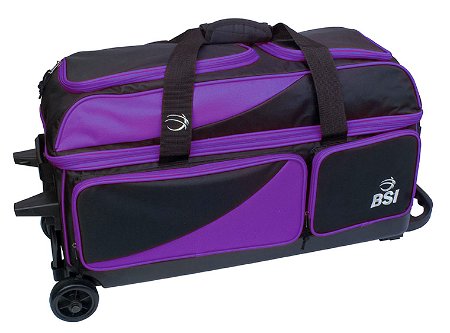 BSI Prestige Triple Roller Black/Purple Main Image