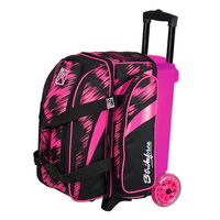 KR Strikeforce Cruiser Scratch Double Roller Pink Bowling Bags