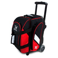 Tenth Frame Deluxe Double Roller Red Bowling Bags