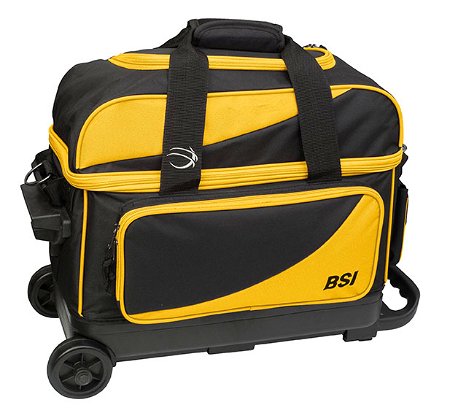 BSI Prestige Double Ball Roller Yellow/Black Main Image