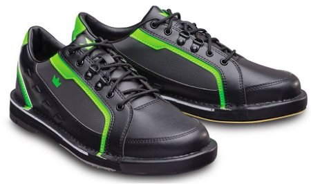 Brunswick Mens Punisher Right Hand Wide Width Black/Neon Green-ALMOST NEW Main Image