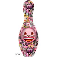OnTheBallBowling Bowling Emoji Cats Rule Pin MAIN Image