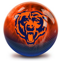 KR Strikeforce NFL on Fire Chicago Bears Ball Bowling Balls