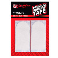KR Strikeforce Premium Sure Fit Tape White 1" 30 Piece MAIN Image