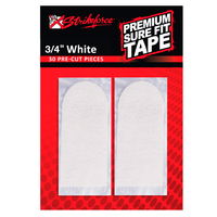 KR Strikeforce Premium Sure Fit Tape White 3/4" 30 Piece MAIN Image