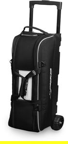 Shop Closeout Bowling Bags like the Storm Streamline Pro 3 Ball Inline Roller Tour Edition Black/Blue