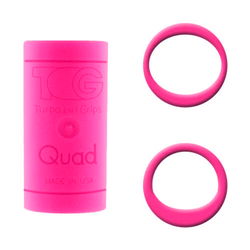 Turbo Grips Quad Classic Oval & Power Lift Combo Pink