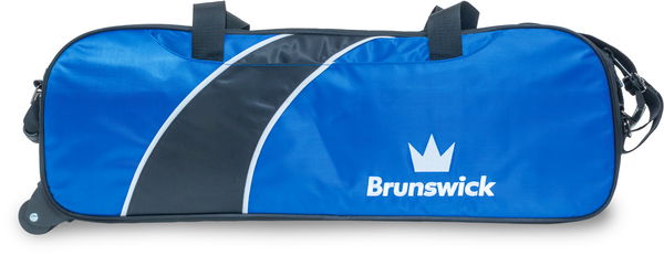 3 Ball Blue Bowling Bag - Brunswick Edge 