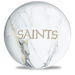 OnTheBallBowling NFL New Orleans Saints White Marble Ball Alt Image