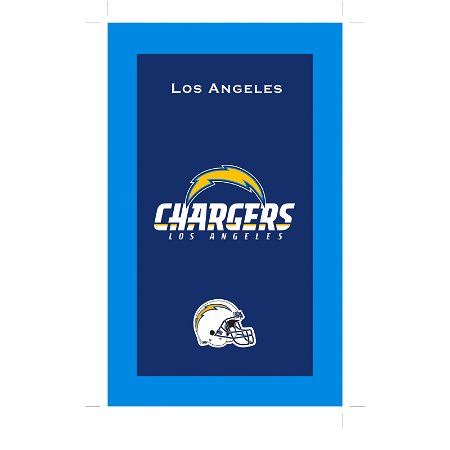 KR Strikeforce NFL Towel Los Angeles Chargers Main Image