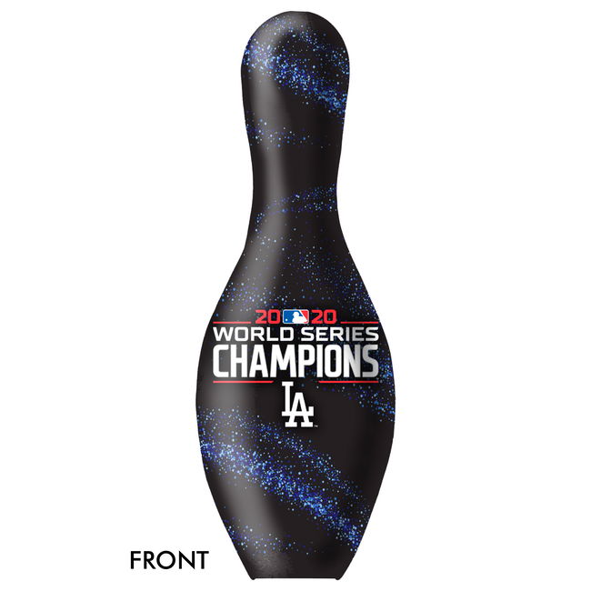 OnTheBallBowling MLB Los Angeles Dodgers 2020 World Series Champs Galaxy Pin MAIN Image - Main Image