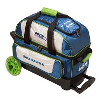Aleemin Double Roller Bowling Bag with Shoes Compartment, Large Capacity  Bowling Ball Bag with Multi…See more Aleemin Double Roller Bowling Bag with
