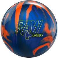 Hammer Raw Hybrid Blue/Black/Orange Bowling Balls