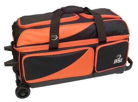 BSI Prestige Triple Roller Black/Orange Main Image