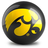 OnTheBallBowling NCAA Iowa Hawkeyes Ball Bowling Balls