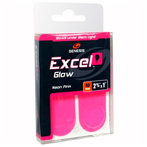 Genesis Excel Glow Performance Tape Neon Pink 40ct Main Image
